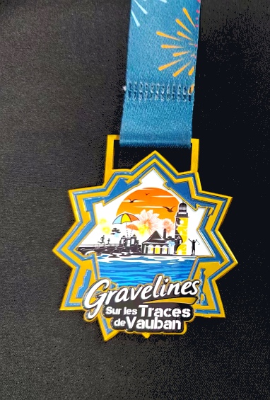 La médaille finisher Sur les Traces de Vauban, Acte XIV