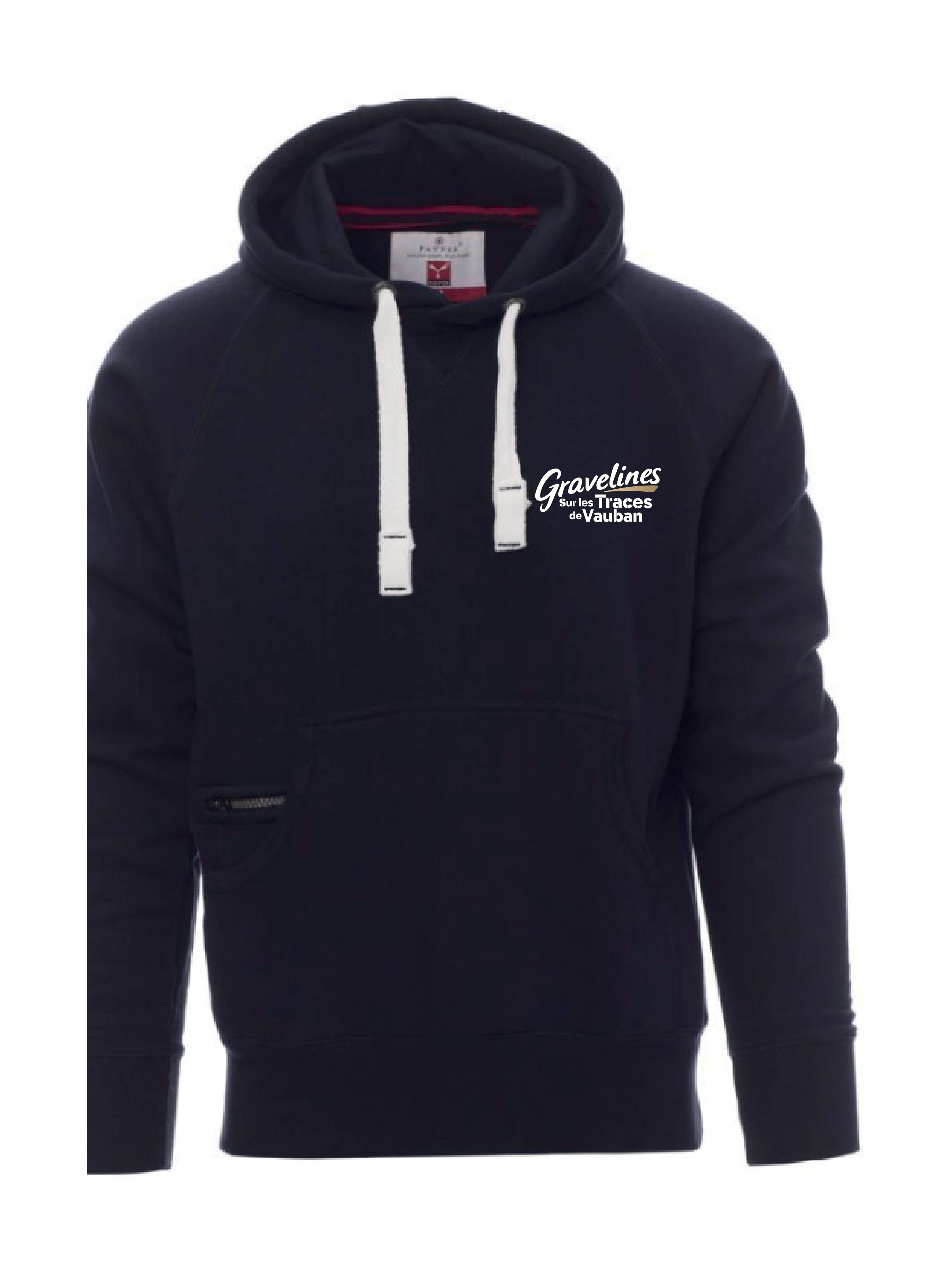 Sweat à capuche officiel Sur les Traces de Vauban — avant