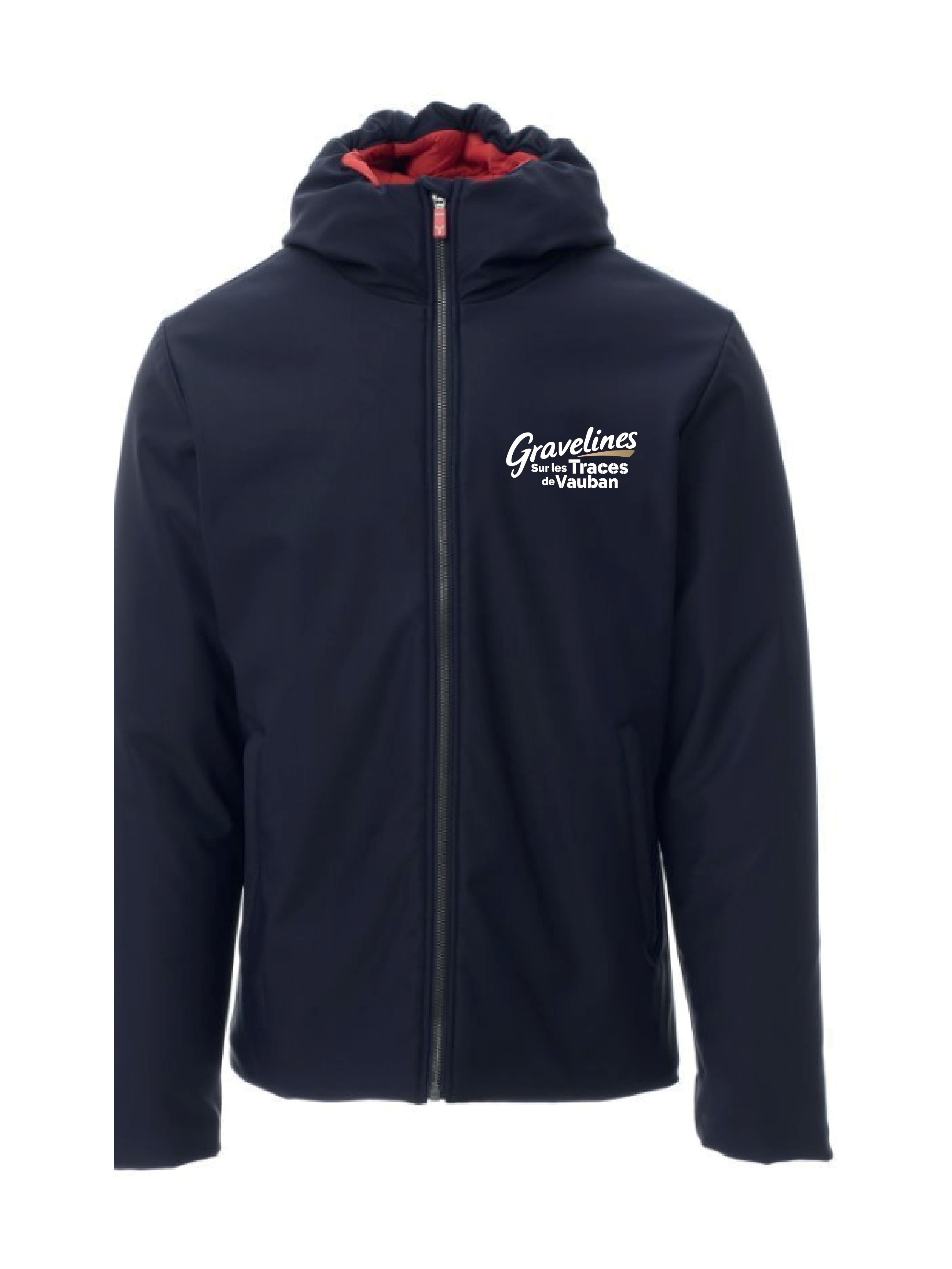Veste softshell officielle Sur les Traces de Vauban — avant